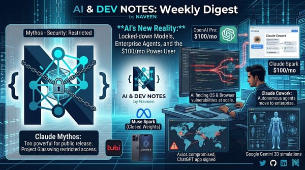 This Week in AI: Anthropic's Secret Model, Meta's Comeback, and ChatGPT Gets Pricier